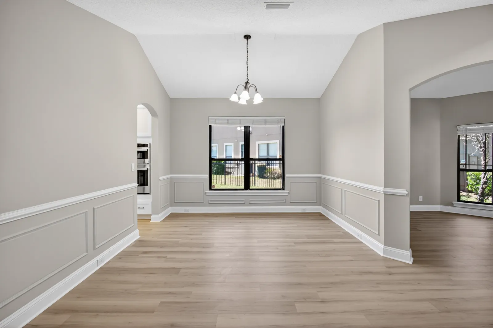 Dining room before staging